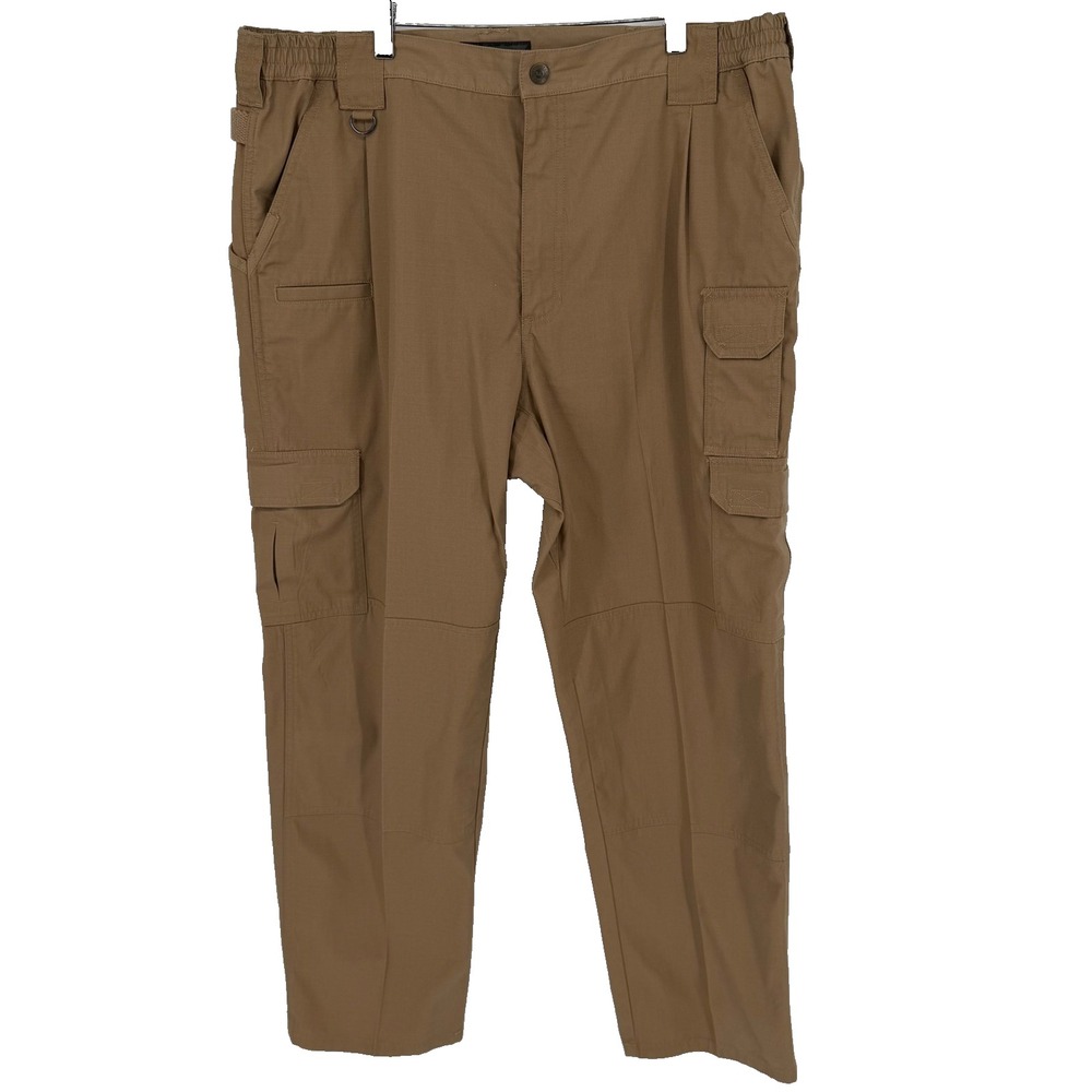 5.11 Tactical Men 40x32 Coyote Tan Ripstop Cargo Pants Tactical Work Trousers